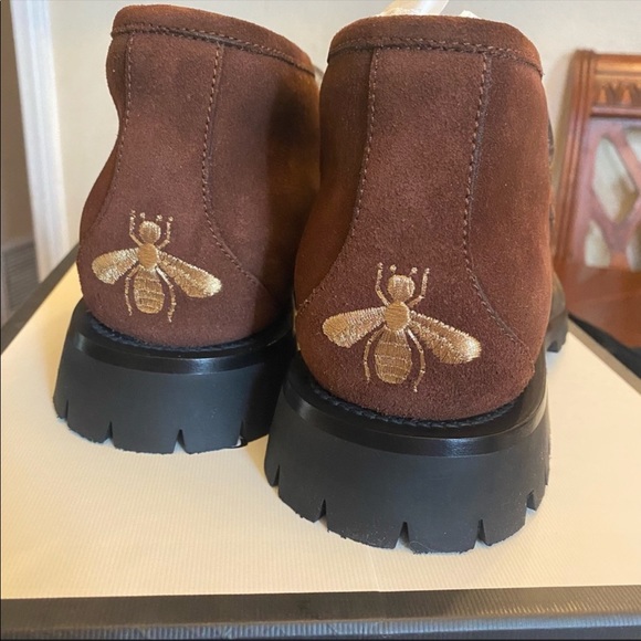 Gucci Horsebit Lug Sole Loafers Sherpa Lined Perfect for Winter main image 12